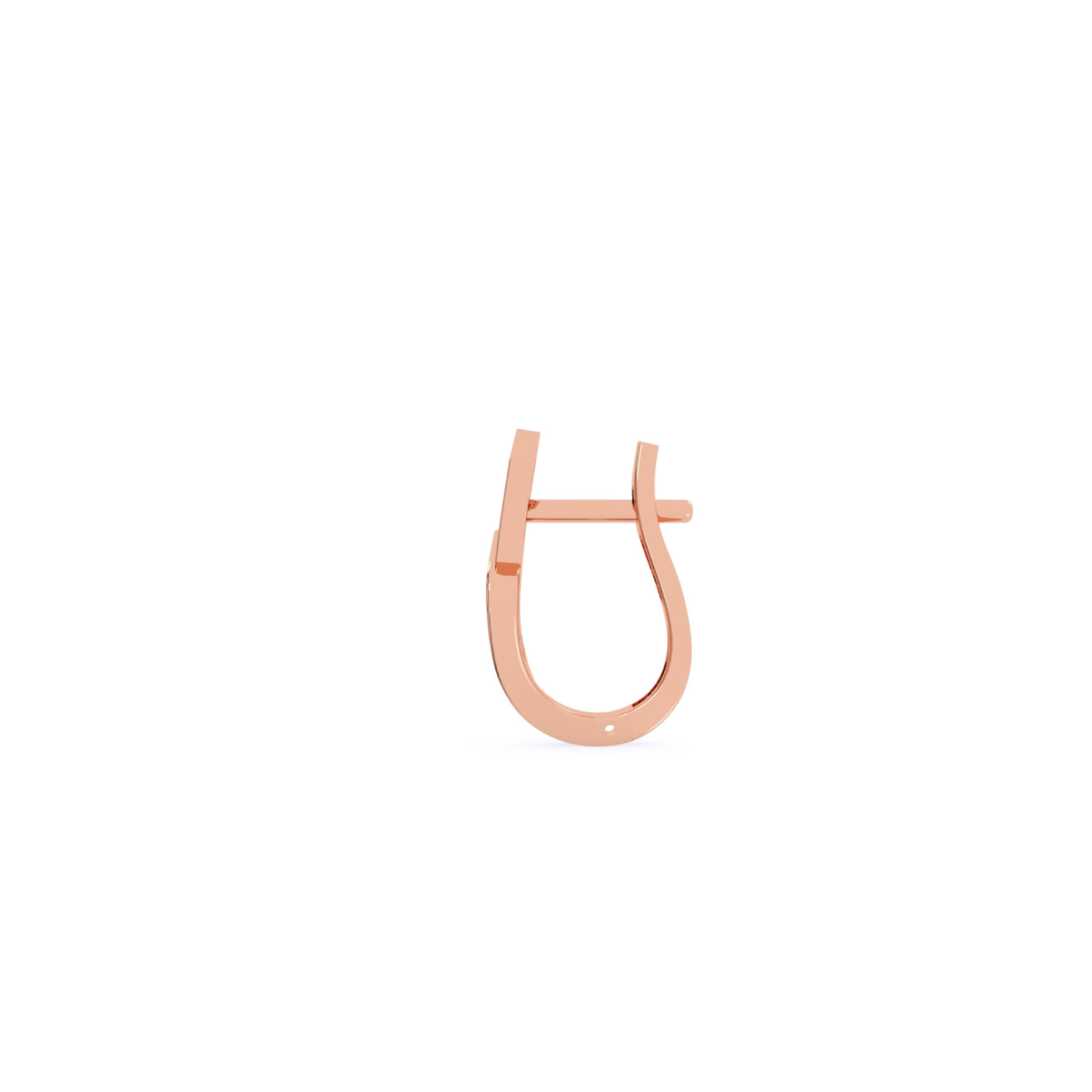 Dazzle Lab Grown Square Hoop Earrings